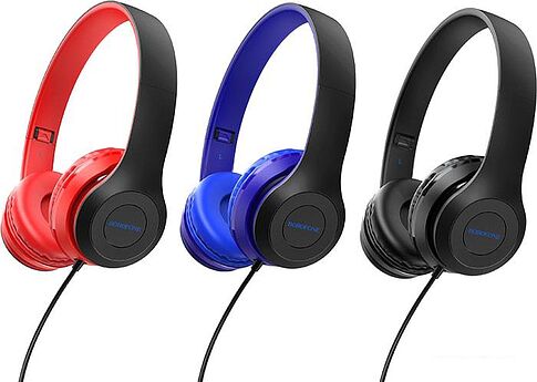 Наушники Borofone BO5 (черный/красный)