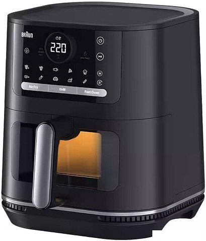 Аэрогриль (аэрофритюрница) Braun MultiFry 5 Air Fryer 3-i-n1 HF5075IBK