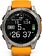Умные часы Garmin Fenix 8 Sapphire 51мм (титановый, оранжевый силиконовый ремешок)