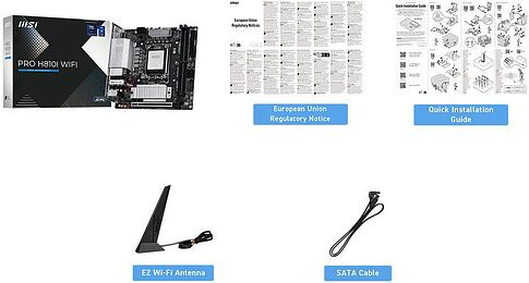 Материнская плата MSI PRO H810I WiFi