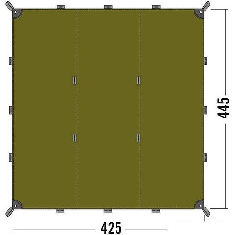 Тент Tatonka Tarp 1 (светло-оливковый)
