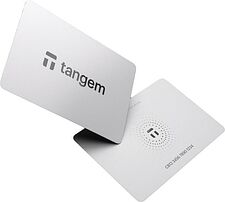 Аппаратный криптокошелек Tangem Wallet набор из 3 карт (белый) Аппаратный криптокошелек Tangem Wallet набор из 3 карт (белый)