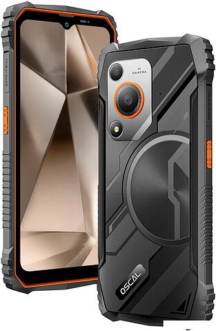 Телефон Oscal Marine 1 4GB/128GB (оранжевый)