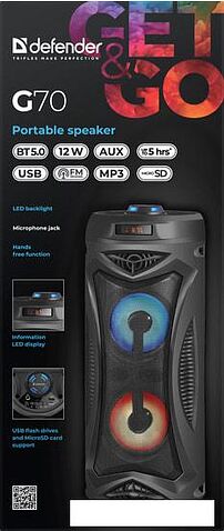 Колонка для вечеринок Defender G70