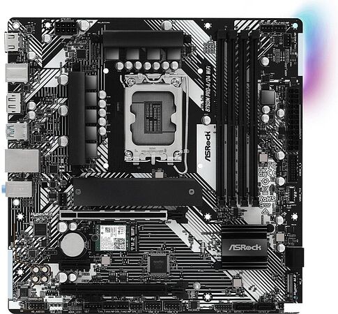 Материнская плата ASRock B760M Pro-A/D4 WiFi