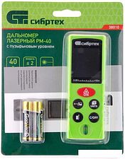 Лазерный дальномер СибрТех PM-40 38010