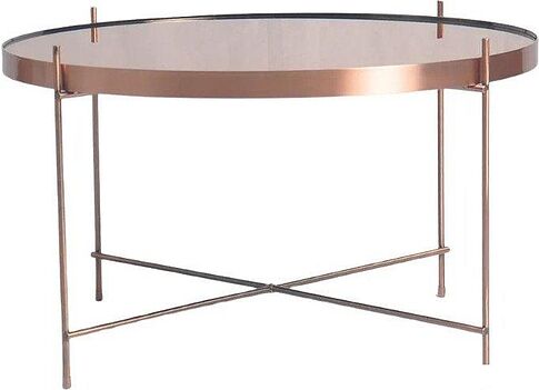 Журнальный столик Bergenson Bjorn Josen TAI-JS-TBL-MTMR-PNK-64 (розовый/медный)
