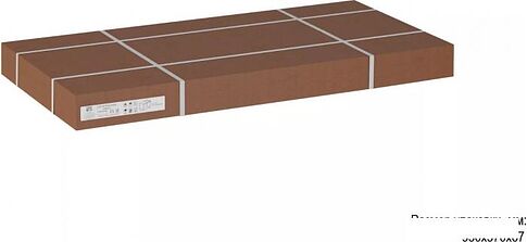 Журнальный столик Калифорния мебель Трисс (дуб американский/черный лакобель)