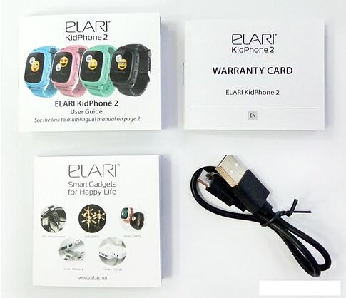 Умные часы Elari KidPhone 2 (черный)