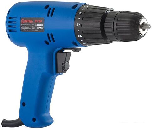 Дрель-шуруповерт Витязь ДЭ-750 18011001