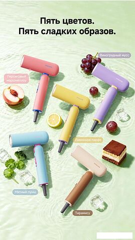 Фен Dreame Hair Dryer Pocket Cake Blue AHD51 (голубой)