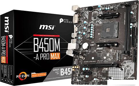 Материнская плата MSI B450M-A Pro Max