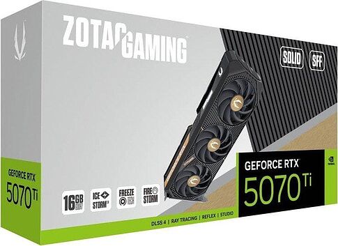 Видеокарта ZOTAC Gaming GeForce RTX 5070 Ti Solid SFF ZT-B50710D3-10P