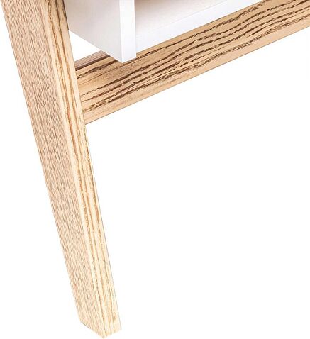 Приставной столик Мебель Импэкс Leset Сканди (дуб/молочный дуб/белый)