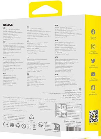 Наушники Baseus Bowie MA20