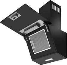 Кухонная вытяжка Weissgauff Yota 500 Touch Black Glass
