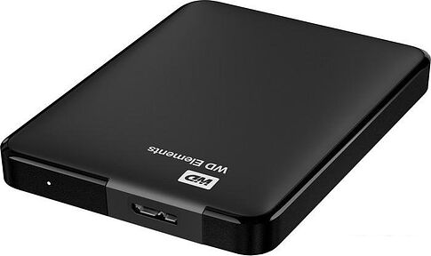 Внешний жесткий диск WD Elements Portable 1TB (WDBUZG0010BBK)