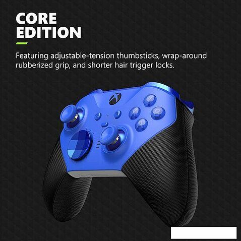 Геймпад Microsoft Xbox Elite Wireless Series 2 Core (синий)