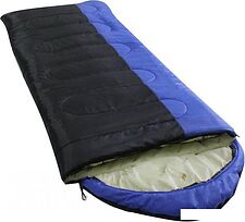 Спальный мешок BalMax Аляска Camping Plus Series -10 (правая молния, синий/черный) Спальный мешок BalMax Аляска Camping Plus Series -10 (правая молния, синий/черный)