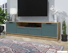 Тумба Интерлиния ТВ Концепт Тренд КТ-ТВ4-50 (дуб золотой/верде)