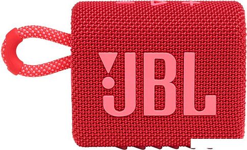 Беспроводная колонка JBL Go 3 (красный)