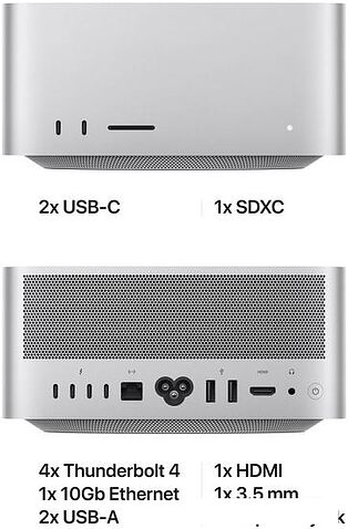 Компактный компьютер Apple Mac Studio M1 Ultra MJMW3