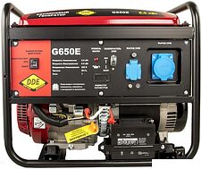 Бензиновый генератор DDE G650E