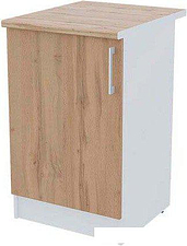 Шкаф напольный Горизонт Настя 500 (дуб вотан)