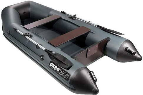 Моторно-гребная лодка Аква АКВА2900 (графит/черный)