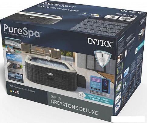 Надувной бассейн Intex Greystone Deluxe 28452 (196х71)