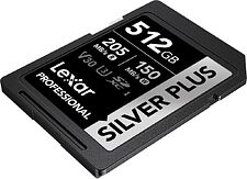 Карта памяти Lexar Professional SILVER PLUS SDXC LSDSIPL512G-BNNNG 512GB Карта памяти Lexar Professional SILVER PLUS SDXC LSDSIPL512G-BNNNG 512GB