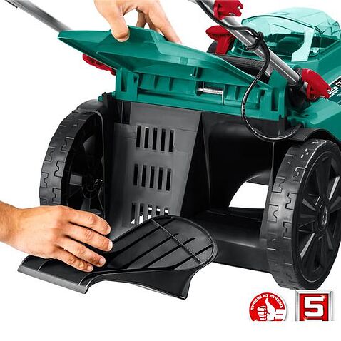 Газонокосилка Зубр Мастер ГКЛ-4336-42 (с 2-мя АКБ)