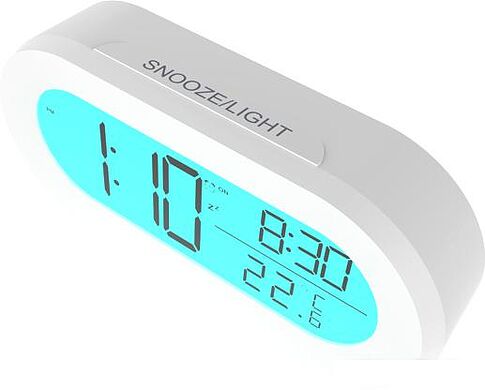 Настольные часы Ritmix CAT-110 (белый)