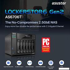 Сетевой накопитель ASUSTOR Lockerstor 6 Gen2 AS6706T
