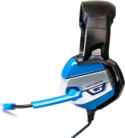 Наушники с микрофоном Dialog Gan-Kata HGK-37L (синий)