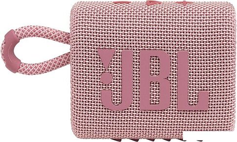 Беспроводная колонка JBL Go 3 (розовый)