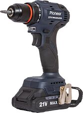 Дрель-шуруповерт Pioneer Tools CD-E2012BL-01C (с 1-им АКБ, кейс) Дрель-шуруповерт Pioneer Tools CD-E2012BL-01C (с 1-им АКБ, кейс)