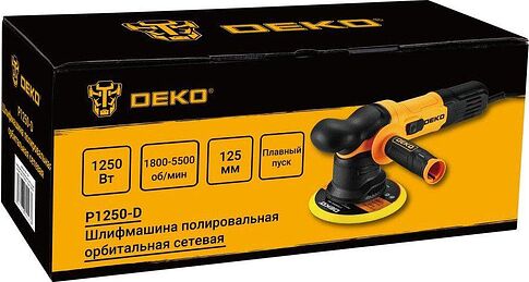Эксцентриковая шлифмашина Deko P1250-D 083-1046