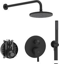 Душевая система  Ideal Standard Ceraline Black SetA6939XG