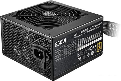 Блок питания Cooler Master MWE Gold 650 V2 MPE-6501-ACAAG-EU