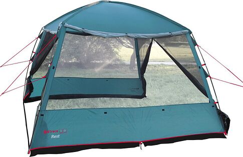 Кемпинговая палатка BTrace Rest (зеленый/серый)
