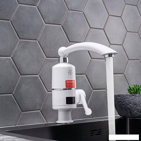 Проточный электрический водонагреватель-кран РМС ЭЛ02