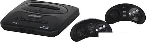 Игровая приставка Retro Genesis Remix Wireless 8+16 Bit (2 геймпада, 600 игр)