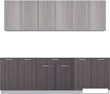 Готовая кухня Интерлиния Мила Лайт 2.4 без столешницы (шимо светлый/шимо темный) Готовая кухня Интерлиния Мила Лайт 2.4 без столешницы (шимо светлый/шимо темный)