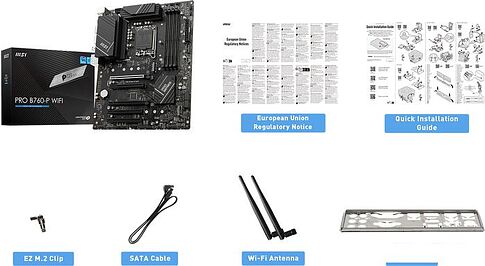 Материнская плата MSI Pro B760-P WiFi