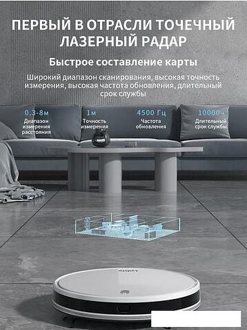 Робот-пылесос Lydsto R3 White