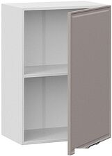 Шкаф навесной Трия Белладжио 1В5 (белый/софт капучино)