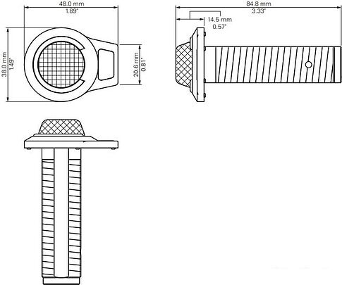 Микрофон Audio-Technica ES945/LED (черный)