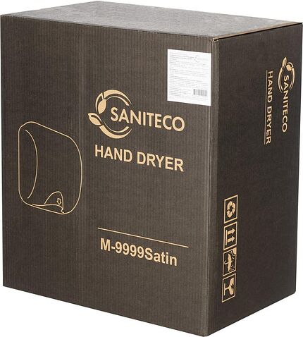 Сушилка для рук Saniteco M-9999 (1200W, матовый)