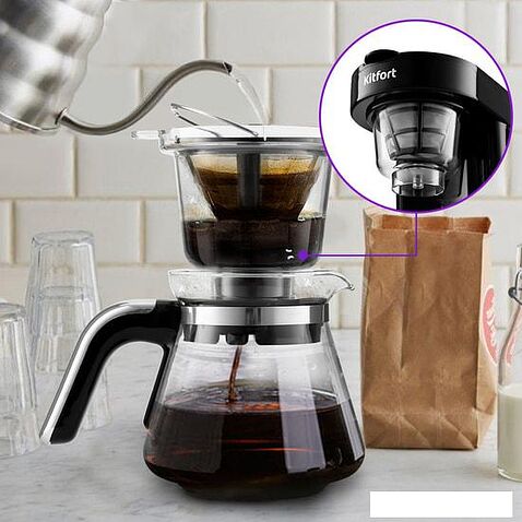 Капельная кофеварка Kitfort KT-759